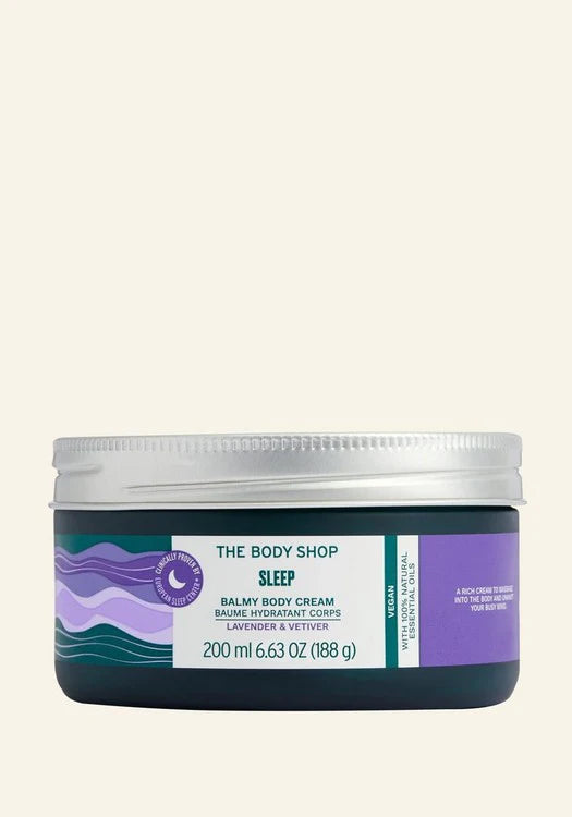THE BODY SHOP SLEEP BALMY BODY CREAM Sleep Balmy Body Cream \u2013 The Body Shop Cyprus