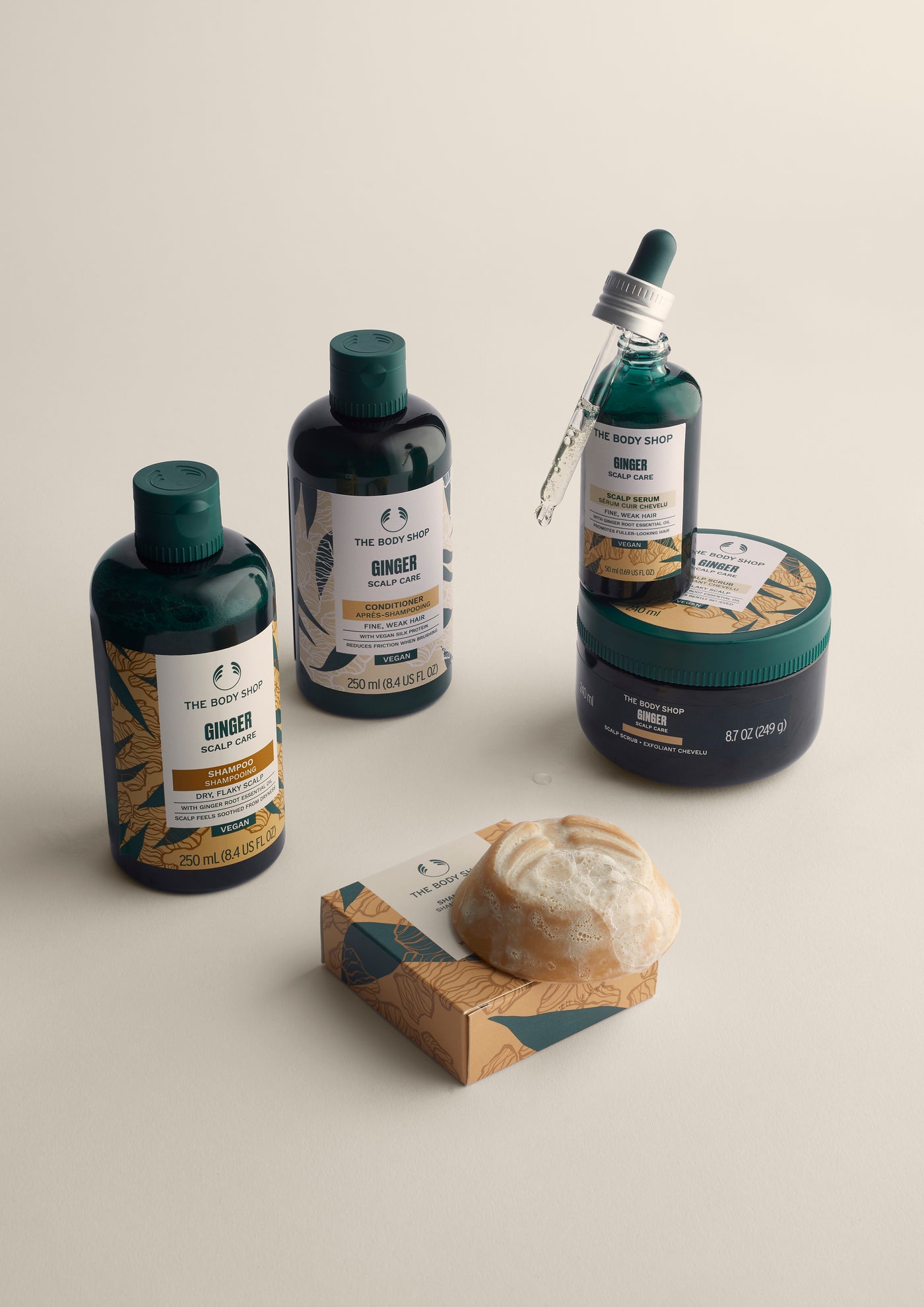 Ginger Scalp Shampoo Bar