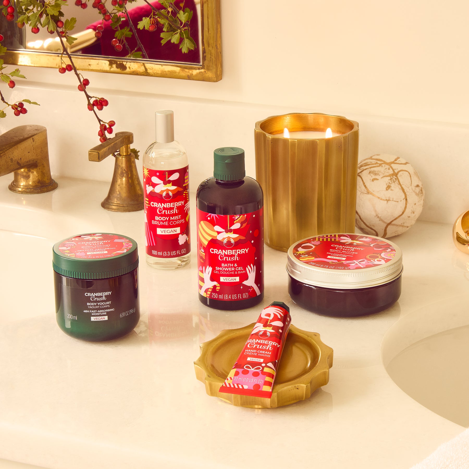 Cranberry Crush Body Mist – The Body Shop Cyprus