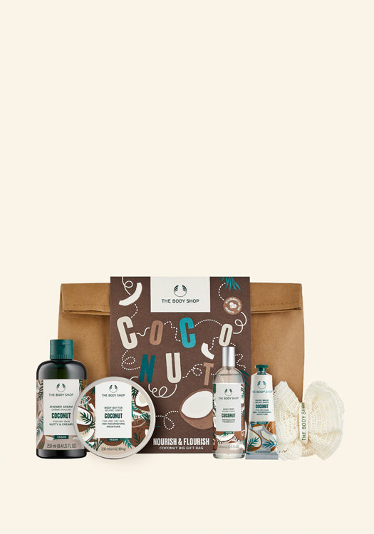 Nourish & Flourish Coconut Big Gift Bag