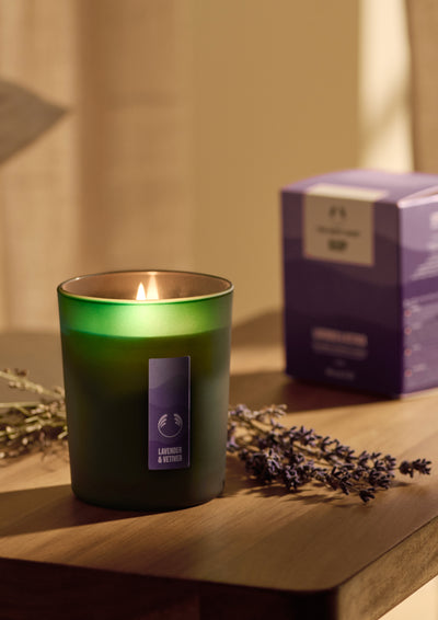 Sleep Lavender & Vetiver Relaxing Scented Candle