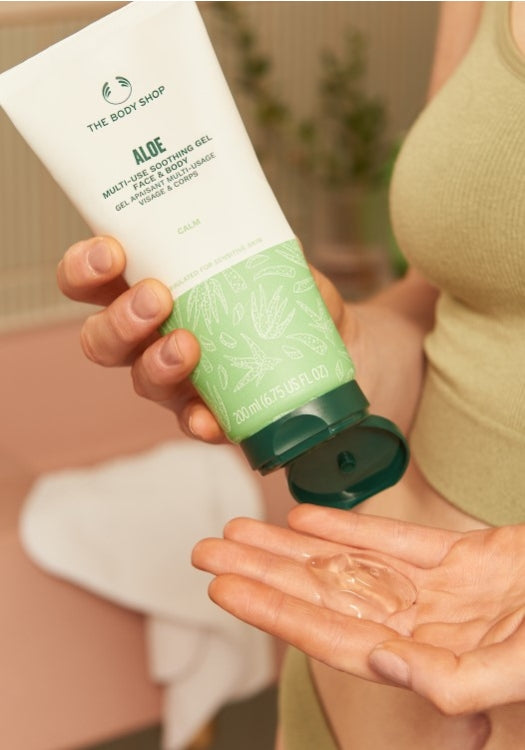 Aloe Multi-use Soothing Face & Body Gel – The Body Shop Cyprus
