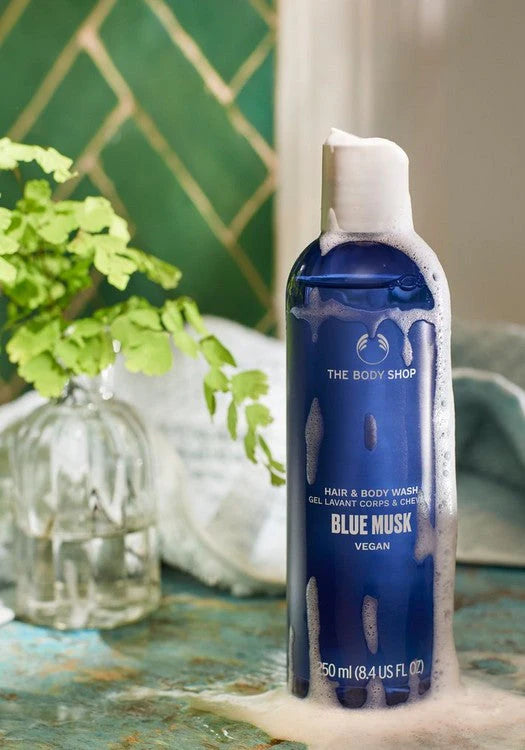 Blue Musk Hair And Body Wash