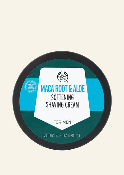 Maca Root & Aloe Softening Shaving Cream For Men